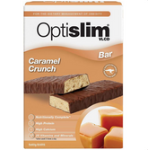OptiSlim VLCD Bar Caramel Crunch 5 x 60g Bars